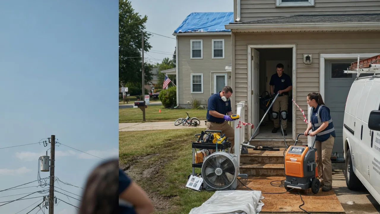 Water Damage Repair in Cranberry Township, PA near me